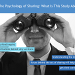 Understanding the motivational forces behind the act of sharing will help marketers get their content shared.